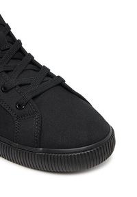 Calvin Klein Jeans Sneakersy Ess Vulc Mid Mg Canvas YM0YM01210 Czarny. Kolor: czarny. Materiał: materiał #5