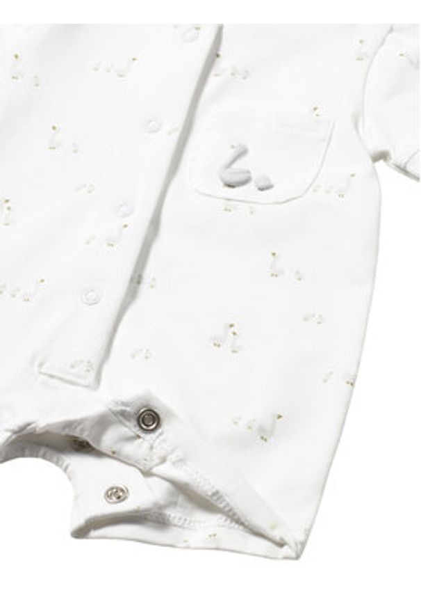 Mayoral Romper 1727 Biały. Kolor: biały. Materiał: bawełna