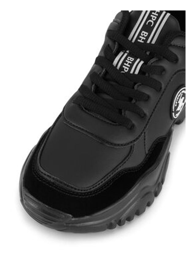 Beverly Hills Polo Club Sneakersy WFA3160-1 Czarny. Kolor: czarny. Materiał: skóra