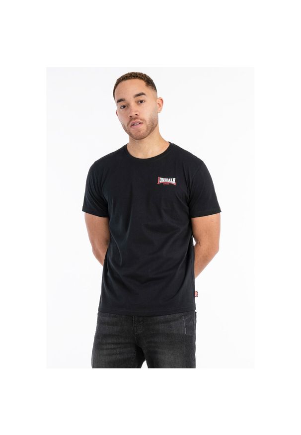 Koszulka Lonsdale Dale Regular Fit. Kolor: czarny, biały, wielokolorowy
