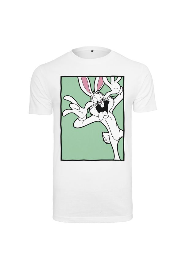 Koszulka Urban Classics looney tunes bugs bunny funny face. Kolor: biały