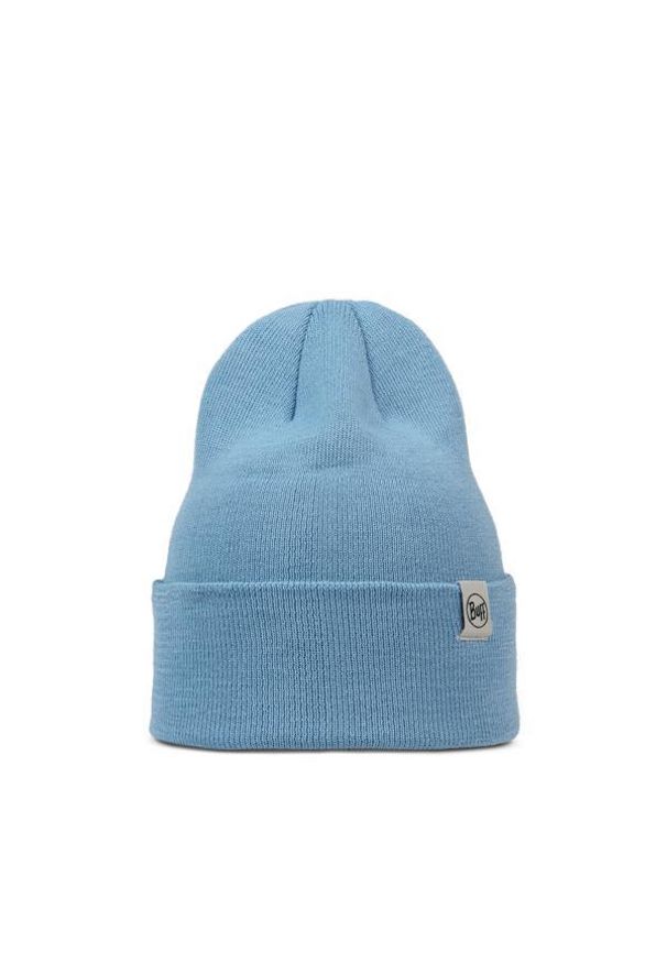 Buff - Czapka BUFF KNITTED BEANIE LILON LAKE. Kolor: niebieski. Sezon: zima. Styl: sportowy