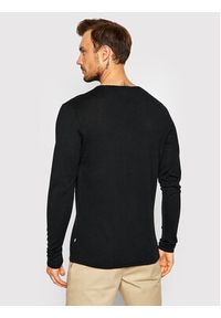 Selected Homme Sweter Rome 16079774 Czarny Regular Fit. Kolor: czarny. Materiał: bawełna