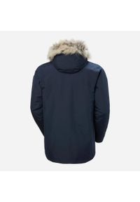 Kurtka zimowa męska Helly Hansen Coastal 3.0 Parka. Kolor: niebieski. Sezon: zima. Sport: turystyka piesza