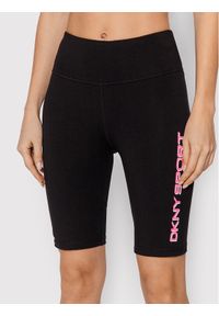 DKNY Sport Kolarki DP1S4915 Czarny Slim Fit. Kolor: czarny. Materiał: bawełna