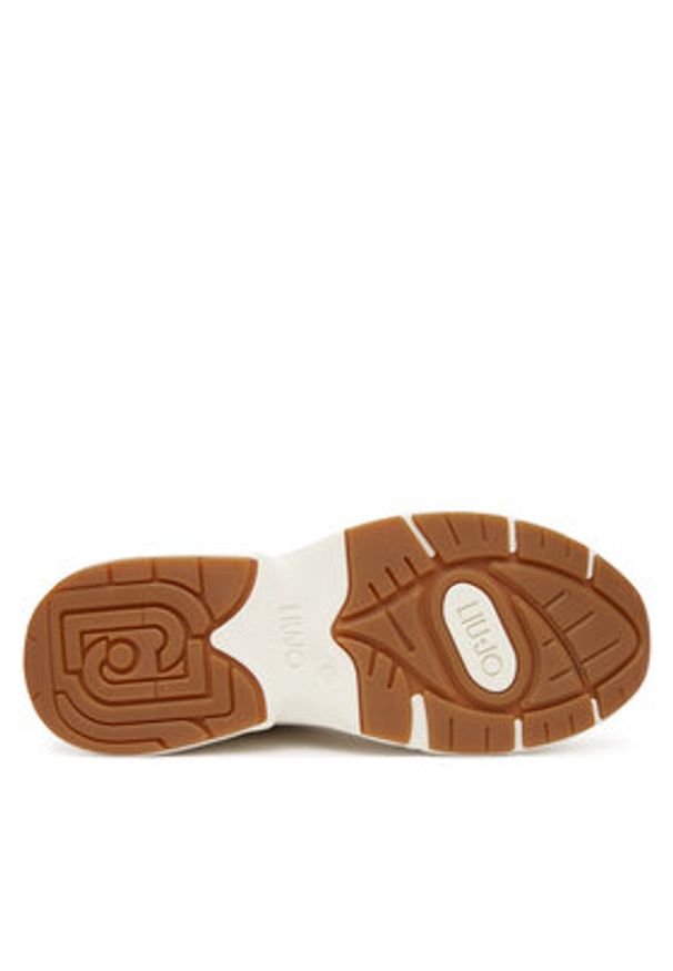Liu Jo Sneakersy LJ01 BF5017 P0304 Écru. Materiał: skóra