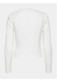 ICHI Marynarka 20112547 Biały Slim Fit. Kolor: biały. Materiał: syntetyk #3