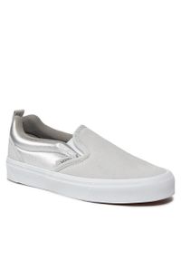 Tenisówki Vans Knu Slip VN0009QDX1K1 Silver/True White. Kolor: srebrny #1