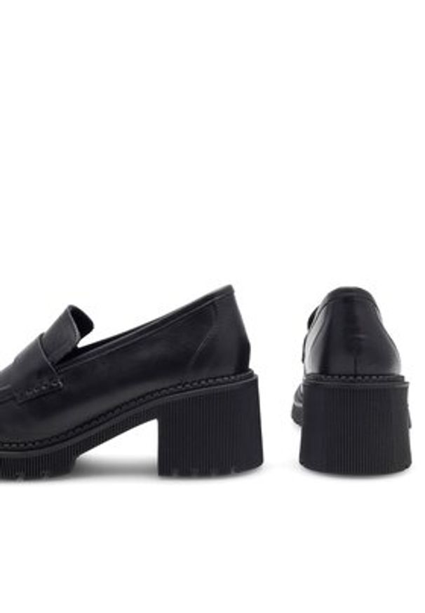 Sergio Bardi Loafersy KAP-C1061-01SB Czarny. Kolor: czarny. Materiał: skóra