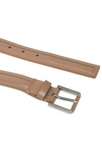 Calvin Klein Pasek Damski Ck Summer 25Mm Insert Belt K60K610648 Brązowy. Kolor: brązowy. Materiał: skóra