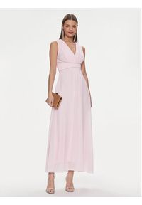 Rinascimento Sukienka wieczorowa CFC0117736003 Różowy Regular Fit. Kolor: różowy. Materiał: syntetyk. Styl: wizytowy #4