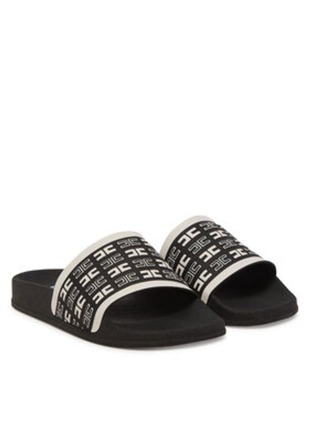 Elisabetta Franchi Klapki F4-A0E-0313 Czarny. Kolor: czarny