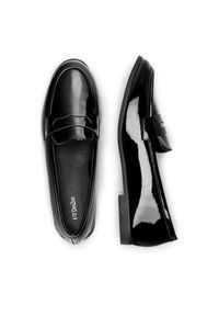 DeeZee Mokasyny WS270205-12 Czarny. Kolor: czarny. Materiał: skóra #5