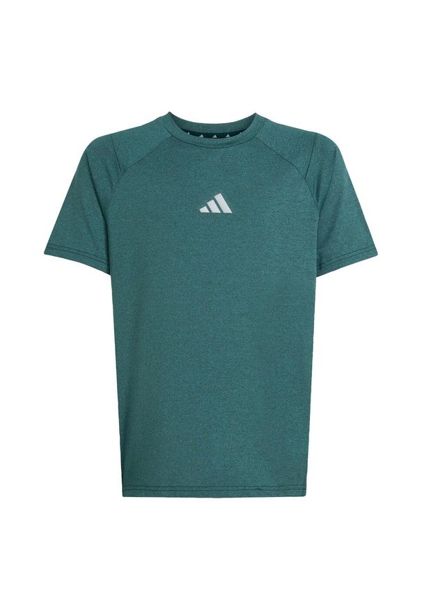 Adidas - Koszulka All Sports Favorite Kids. Kolor: zielony, wielokolorowy, niebieski, szary. Materiał: materiał. Technologia: ClimaCool (Adidas)