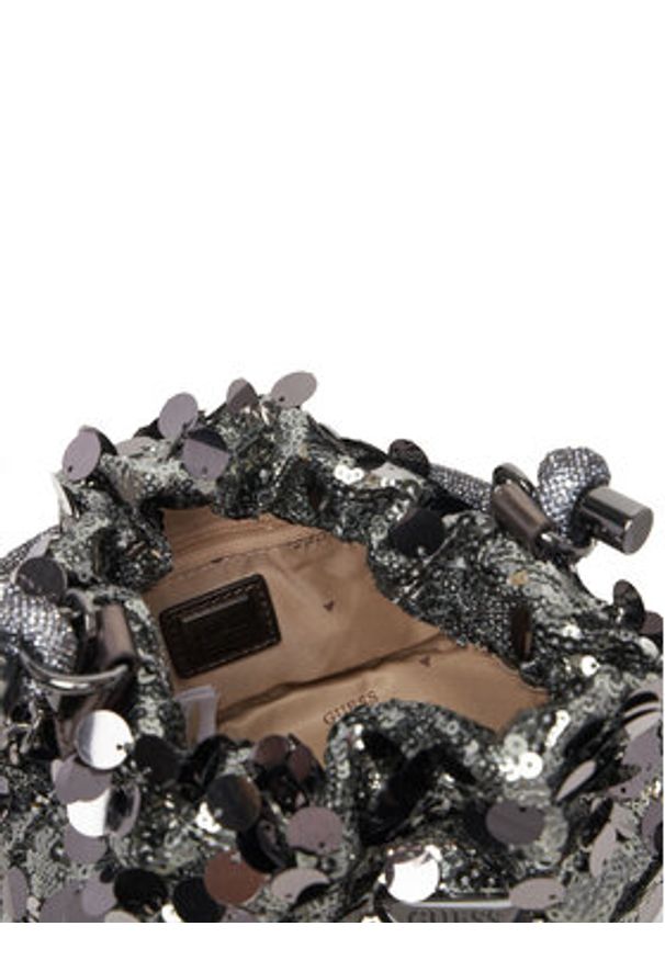 Guess Torebka HWEM95 38750 Srebrny. Kolor: srebrny
