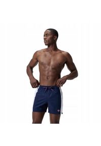 Speedo - Męskie Spodenki Kąpielowe Volley. Kolor: niebieski. Styl: sportowy