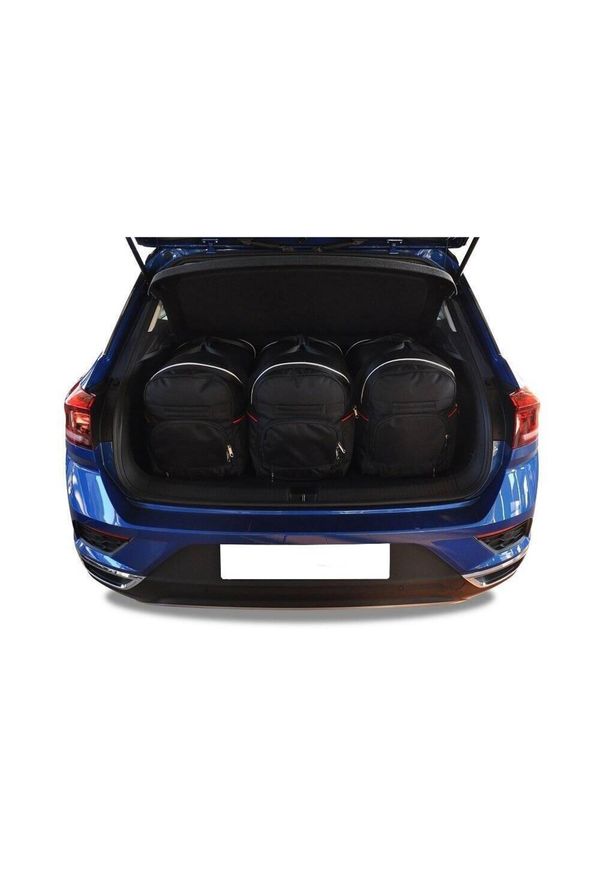 KJUST - Torby Do Bagażnika Vw T-Roc 2017+ 3Szt Kjust. Kolor: czarny. Styl: sportowy