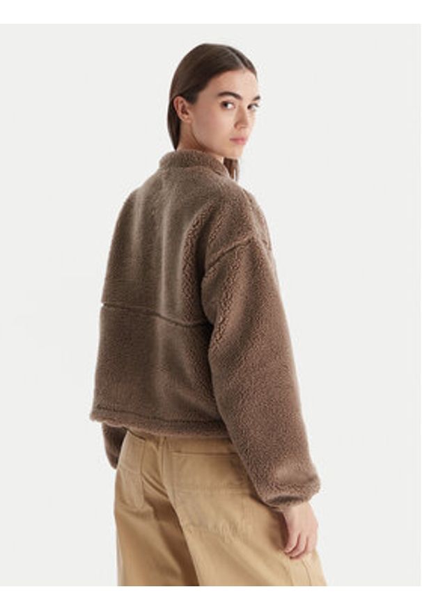 The North Face Polar Extreme Pile NF0A88ZB Brązowy Regular Fit. Kolor: brązowy. Materiał: syntetyk