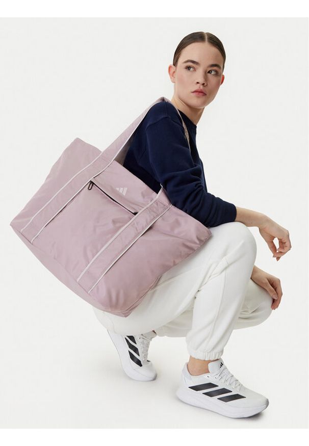 Adidas - adidas Torba Yoga Tote KE3752 Różowy. Kolor: różowy. Materiał: materiał