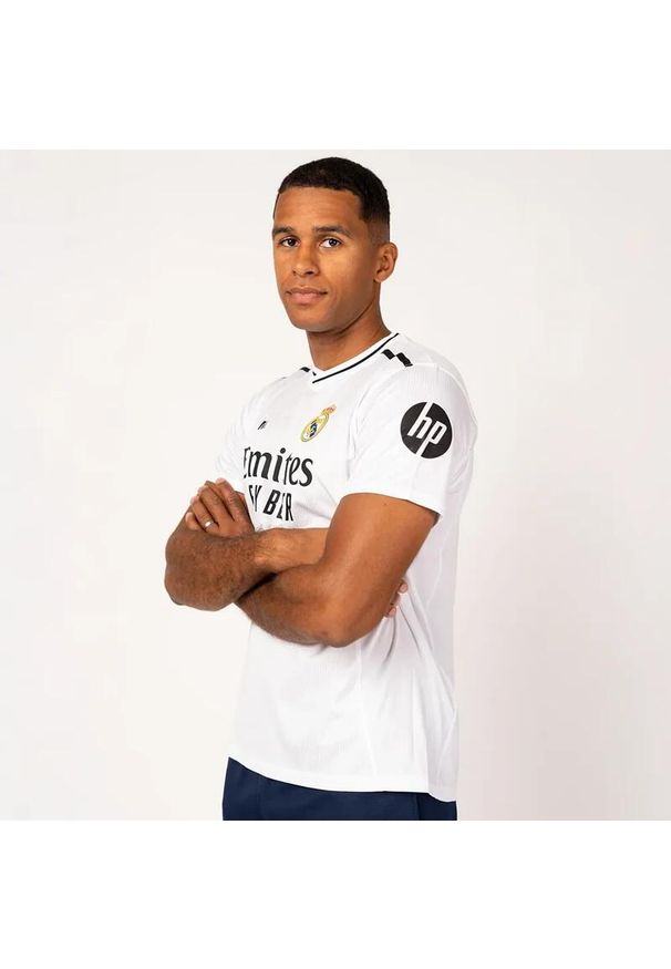 Real Madrid - Koszulka kibica replika męska Premium Real Madryt 24-25. Kolor: biały. Sport: piłka nożna