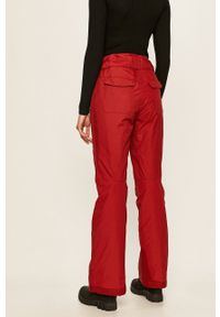 columbia - Columbia - Spodnie 1623351. Kolor: czerwony. Materiał: tkanina. Wzór: gładki #2