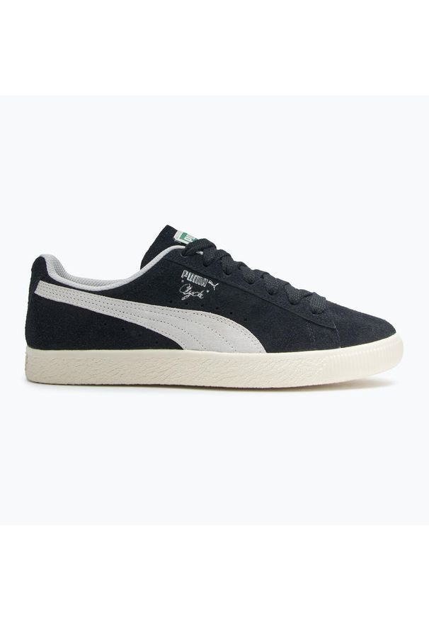 Puma - Buty PUMA Clyde Hairy Suede pumaed ivory. Kolor: czarny. Model: Puma Suede