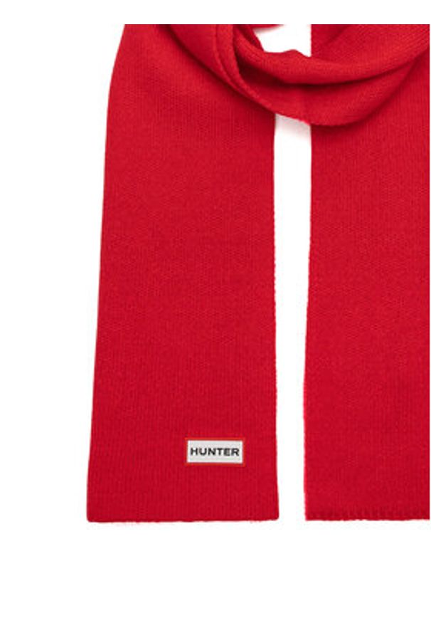 Hunter Szalik HTR-U4-002-AW24 Czerwony. Kolor: czerwony. Materiał: poliester, materiał