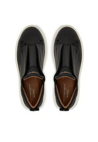 Alexander Smith Sneakersy Wembley Slip-On-ASBCWLW Czarny. Zapięcie: bez zapięcia. Kolor: czarny. Materiał: skóra