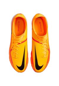 Buty piłkarskie Nike Phantom GT2 Academy Df Tf M DC0802 808 pomarańczowe pomarańcze i czerwienie. Zapięcie: sznurówki. Kolor: pomarańczowy. Materiał: syntetyk. Szerokość cholewki: normalna. Sport: piłka nożna #10