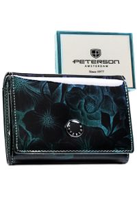 Portfel damski Peterson PTN PS445-FDS zielony. Kolor: zielony