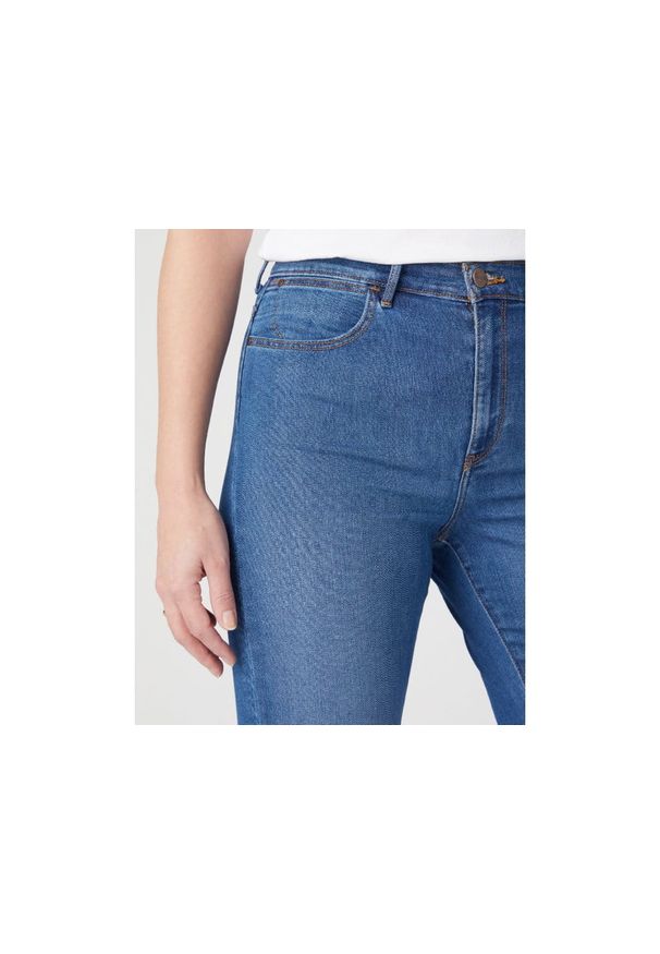 Wrangler - WRANGLER HIGH SKINNY DAMSKIE SPODNIE JEANSOWE JEANSY EUPHORIA W27HCK43J 112328881