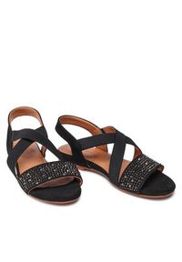 Jenny Fairy Sandały WS21128-05 Czarny. Kolor: czarny. Materiał: materiał #3