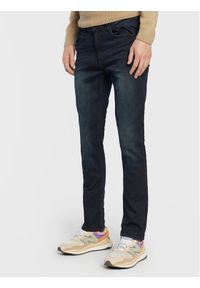 Blend Jeansy Jet 20701674 Granatowy Slim Fit. Kolor: niebieski