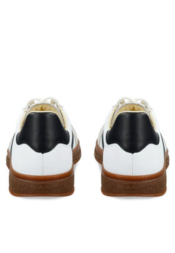 GANT - Gant Sneakersy 31631012 Biały. Kolor: biały. Materiał: skóra