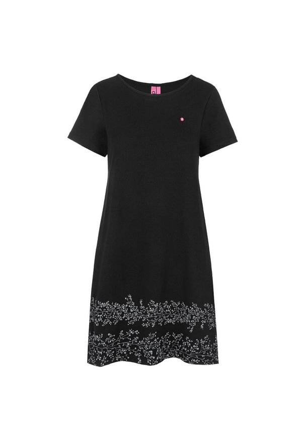 ZONE PERFECT - Sukienka LOAP Absinalka damska, krój A, XS. Kolor: fioletowy. Wzór: kwiaty. Sezon: lato. Typ sukienki: sportowe, w kształcie A. Styl: sportowy