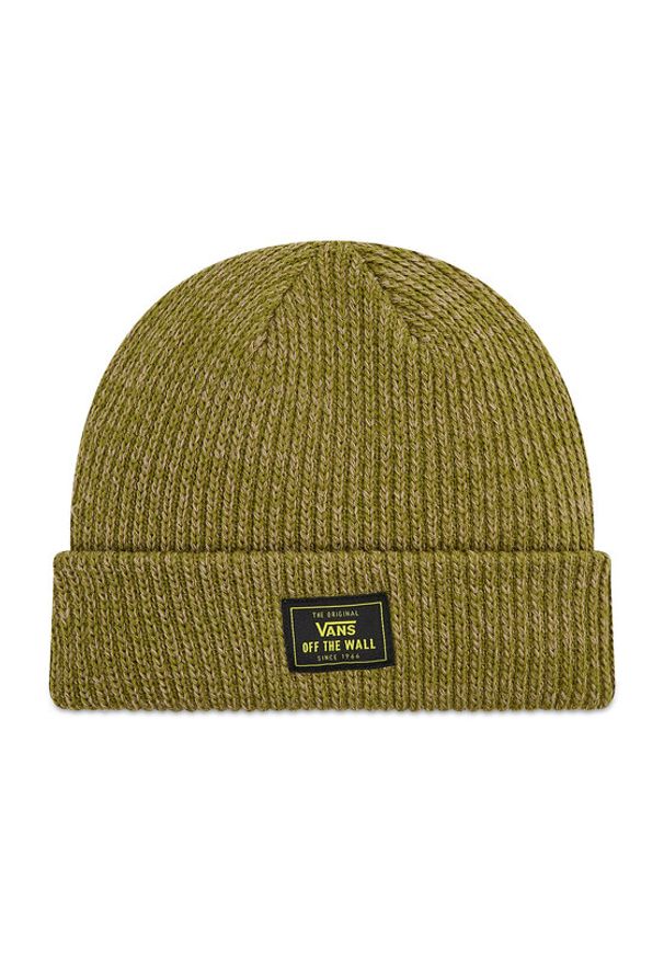 Vans Czapka Mn Bruckner Cuf VN0A3I5LYXH1 Zielony. Kolor: zielony. Materiał: materiał