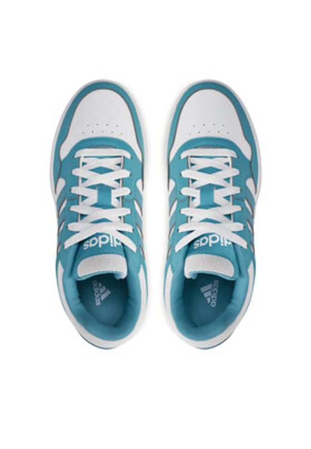 Adidas - adidas Sneakersy Hoops 3.0 IH0175 Niebieski. Kolor: niebieski. Materiał: skóra