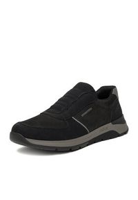 Rieker Półbuty 39652-00 Czarny. Kolor: czarny. Materiał: nubuk, skóra #5