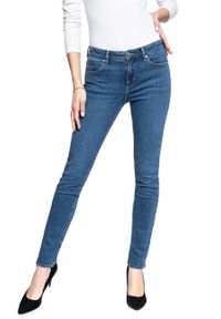 Wrangler - SPODNIE DAMSKIE WRANGLER SLIM MOUNTAIN ROAD W28LKK199 112128403