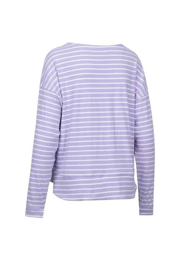 TRESPASS - Top Damski / Damski Soothing Striped Marl Top. Kolor: różowy, fioletowy, wielokolorowy
