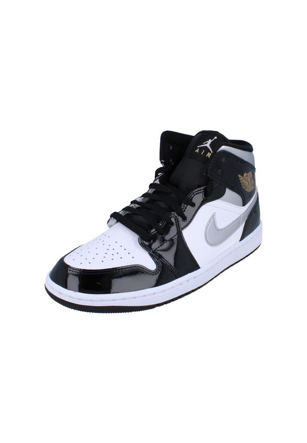 Buty męskie do koszykówki Air Jordan 1 Mid SE wielokolorowe. Kolor: czarny. Sport: koszykówka