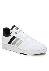 Adidas - adidas Sneakersy Hoops 3.0 IG7914 Biały. Kolor: biały. Materiał: syntetyk