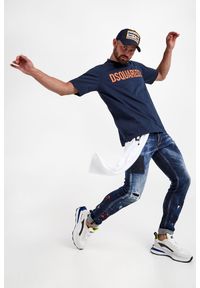 T-shirt DSQUARED2. Długość rękawa: krótki rękaw. Długość: krótkie. Wzór: nadruk #5