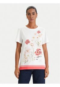 Luisa Spagnoli T-Shirt Belle 543280 Biały Regular Fit. Kolor: biały. Materiał: bawełna #1