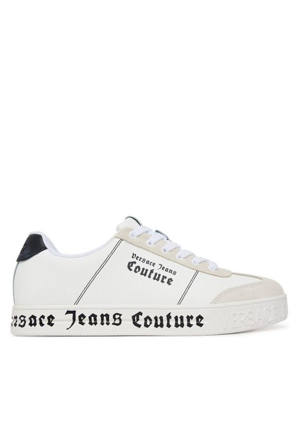 Versace Jeans Couture Sneakersy 80YA3SK6 ZPB82 Biały. Kolor: biały. Materiał: skóra
