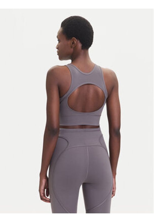 Adidas by Stella McCartney - adidas by Stella McCartney Biustonosz sportowy Training JW4543 Szary. Kolor: szary. Materiał: syntetyk