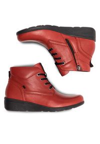 Go Soft Trzewiki WI16-JANE ZULA-03 Czerwony. Kolor: czerwony. Materiał: skóra #5