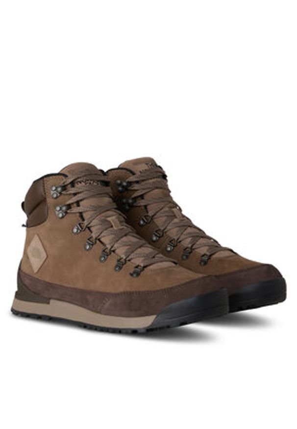 The North Face Trekkingi Back To Berkeley IV NF0A817QDQI1 Brązowy. Kolor: brązowy. Materiał: skóra. Sport: turystyka piesza