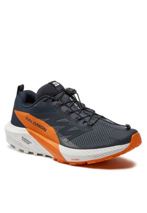 salomon - Salomon Buty do biegania Sense Ride 5 Gore-Tex L47459400 Szary. Kolor: szary. Materiał: materiał. Technologia: Gore-Tex