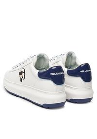 Karl Lagerfeld - KARL LAGERFELD Sneakersy KL57530 Biały. Kolor: biały. Materiał: skóra #4